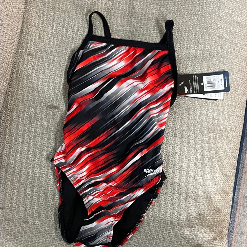 Speedo Vibrant Red Swimwear 10/26